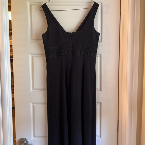 Black Ling formal beaded dress 10 - Picture 3 of 4